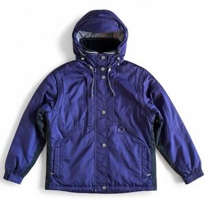 Marker Vintage Insulated Ski Jacket Hooded Outdoor Winter Snow Coat Purple 12
